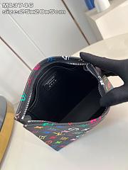 Colestore Louis Vuitton x Takashi Murakami Toiletry Pouch Black 25 x 20 x 5 cm - 6