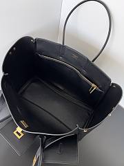 Colestore Balenciaga Women's Bel Air Xl Carry All Bag Black 25.9x28.9x16cm - 5
