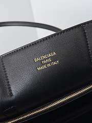 Colestore Balenciaga Women's Bel Air Xl Carry All Bag Black 25.9x28.9x16cm - 3