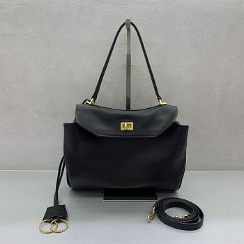 Colestore Balenciaga Women's Medium Rodeo Leather Handbag 29x20x10cm