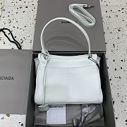 Colestore Balenciaga Women's Medium Rodeo Leather Handbag White 35x23x11cm - 3