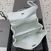 Colestore Balenciaga Women's Medium Rodeo Leather Handbag White 35x23x11cm - 6