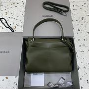 Colestore Balenciaga Women's Medium Rodeo Leather Handbag Olive 29x20x10cm - 5