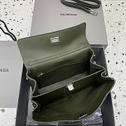 Colestore Balenciaga Women's Medium Rodeo Leather Handbag Olive 29x20x10cm - 3