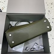 Colestore Balenciaga Women's Medium Rodeo Leather Handbag Olive 35x23x11cm - 4