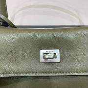 Colestore Balenciaga Women's Medium Rodeo Leather Handbag Olive 35x23x11cm - 2