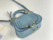 Colestore Chloe Marcie Mini Double Carry Tote Bag Blue 21*16*8cm - 4