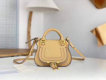 Colestore Chloe Marcie Big Double Carry Tote Bag Beige 36*28*12cm