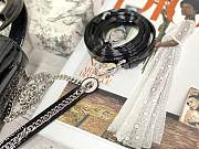 Colestore Dior Lady Dior Black Shiny Silver Hardware 17×7×15 cm - 3