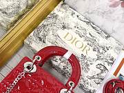 Colestore Dior Lady Dior Red Shiny 17×7×15 cm - 5