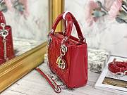 Colestore Dior Lady Dior Red Shiny 17×7×15 cm - 6