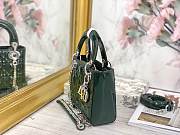 Colestore Dior Lady Dior Dark Green Shiny 17×7×15 cm - 3