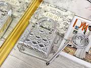 Colestore Dior Lady Dior Silver Shiny 17×7×15 cm - 3