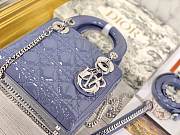 Colestore Dior Lady Dior Blue Shiny 17×7×15 cm - 5