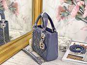 Colestore Dior Lady Dior Blue Shiny 17×7×15 cm - 4