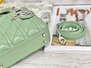 Colestore Dior Lady Dior Green Silver Hardware 17×7×15 cm - 2