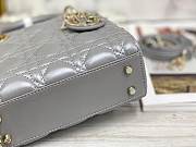 Colestore Dior Lady Dior Gray 17×7×15 cm - 6