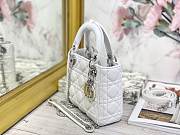Colestore Dior Lady Dior White 17×7×15 cm - 6