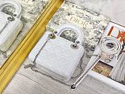 Colestore Dior Lady Dior White 17×7×15 cm - 5