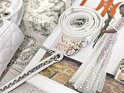 Colestore Dior Lady Dior White 17×7×15 cm - 4