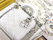 Colestore Dior Lady Dior White 17×7×15 cm - 2