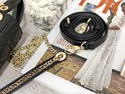 Colestore Dior Lady Dior Black Gold Hardwware 17×7×15 cm - 5