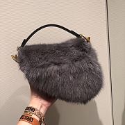 Colestore Dior Saddle Bag Black Fur - 3