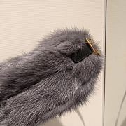 Colestore Dior Saddle Bag Black Fur - 2