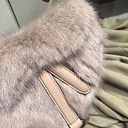 Colestore Dior Saddle Bag Brown Fur - 4