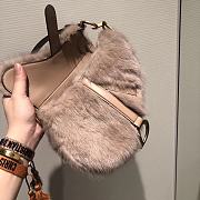 Colestore Dior Saddle Bag Brown Fur - 3