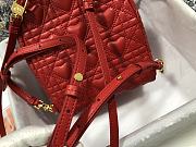 Colestore Dior Backpack Red 16 x 21 x 8.5 cm - 5