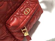 Colestore Dior Backpack Red 16 x 21 x 8.5 cm - 6