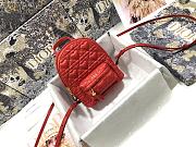 Colestore Dior Backpack Red 16 x 21 x 8.5 cm - 1