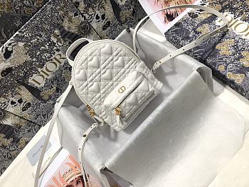 Colestore Dior Backpack White 16 x 21 x 8.5 cm