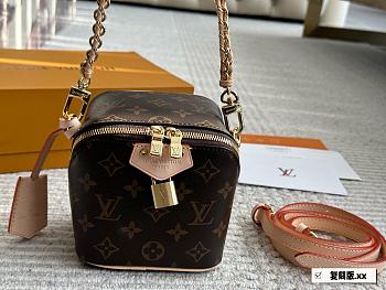Colestore LOUIS VUITTON Just In Case Monogram Brown 13*14cm