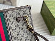 Colestore Gucci Ophidia small pouch Brown 27 x 17cm - 3