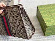 Colestore Gucci Ophidia small pouch Brown 27 x 17cm - 4