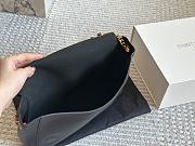 Colestore Kate Medium Reversible Chain Bag Black Leather 28 cm - 4