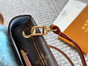 Colestore Louis Vuitton Vivienne Phone Pouch Azur Frost Blue 15 10cm  - 3