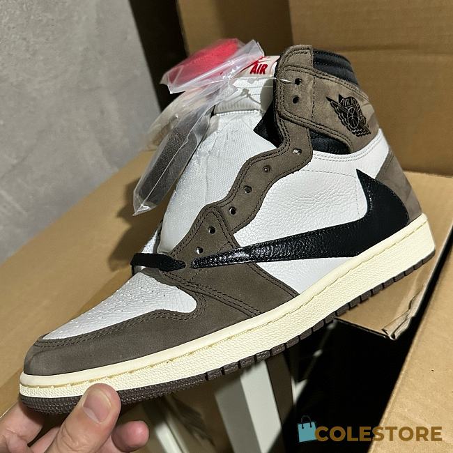 Colestore Jordan 1 Retro High OG Travis Scott Mocha - 1