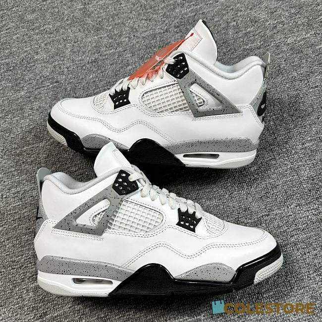 Colestore Nike Air Jordan 4 Retro OG White Cement - 1