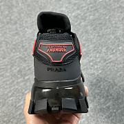Colestore Prada Cloudbust Thunder Knit Sneaker ‘Scarlet’  - 4