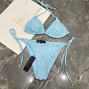 Colestore VERSACE Greca Bikini In Blue - 4
