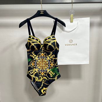 Colestore Versace Gold Chain Swimsuit