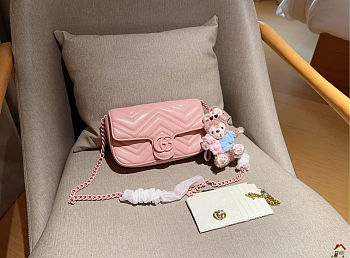 Colestore Gucci Marmont Pink 22cm