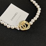 Colestore Chanel Pearl Necklace Gold  - 3