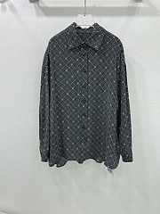 Colestore Chanel Blouse SS24-25  Printed Crêpe de Chine  Black & White - 1