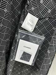 Colestore Chanel Blouse SS24-25  Printed Crêpe de Chine  Black & White - 6