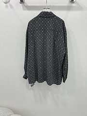 Colestore Chanel Blouse SS24-25  Printed Crêpe de Chine  Black & White - 4
