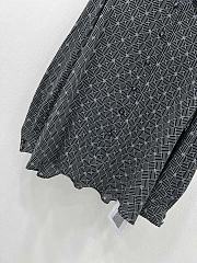 Colestore Chanel Blouse SS24-25  Printed Crêpe de Chine  Black & White - 3